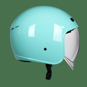Casco de motocicleta XH26 DE CARA abierta de estilo veraniego Vintage de alta calidad, visera Multicolor fabricada en Vietnam, liberación rápida XL nuevo - Product Image 1