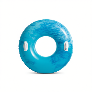 56267-WAVES of NATURE Flotador Inflable con Ruedas de 91CM, 3 Asientos - Product Image 2