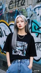 เสื้อยืดผู้ชาย FMF ทรงปกติ คอกลม แขนสั้น ผ้าฝ้าย 95% พิมพ์ลายกราฟิก เป็นมิตรกับสิ่งแวดล้อม ระบายอากาศได้ดี สไตล์สมาร์ทแคชชวล น้ำหนัก 210 กรัม - Product Image 2