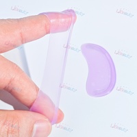 Almohadillas Adhesivas Coreanas Ultrafinas LiBeauty para Lifting de Pestañas, Escudos de Gelatina Adhesivos para Lifting de Pestañas, Paso 1, Almohadillas Reutilizables para Suavizar las Pestañas