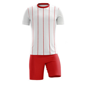 <b>Soccer</b> Uniform Latest High Quality Customized Unisex Football Uniform 100% Polyester Digital Printed Short Sleeve Wholesale - Product Image 5