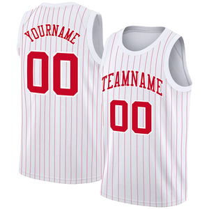 Maillot de basket personnalisé à col montant, sublimation intégrale, nom/numéro de l'équipe, ample, doux, respirant, 100 % polyester, séchage rapide - Product Image 4