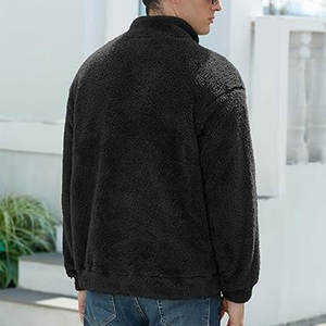 Sweat-shirt en coton de qualité supérieure pour homme, logo personnalisé, sweat à capuche zippé décontracté, streetwear confortable, pull pour tous les jours - Product Image 3