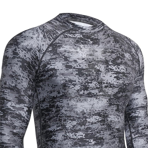 Camisetas de Entrenamiento para Hombre con Diseño Ergonómico Avanzado, Ligeras, de Secado Rápido, Manga Larga, Spandex/Poliéster, Etiquetas de Marca Personalizadas - Product Image 3
