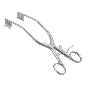 สแตนเลสสตีลคุณภาพสูงจากเยอรมันขนาด19ซม.,ที่ถอยเก็บเองสำหรับ Adson Retractor 4X4 Prongs - Product Image 5