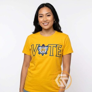 T-shirt décontracté pour femmes de la sororité Sigma Gamma Rho, 100 % coton jersey, respirant, écologique, anti-UV, séchage rapide, vente en gros - Product Image 4