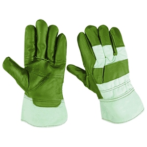 ถุงมือทำงานป้องกันไฟฟ้าสถิตย์ สำหรับช่างติดตั้ง  ผลิตจากหนังแกะเสริมแรง ทนทาน ได้รับการรับรองมาตรฐาน CE - Product Image 4