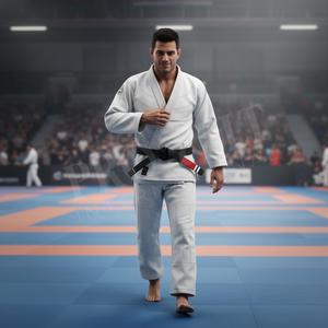Kimono de Jiu Jitsu de Alta Calidad, Color Liso, de Algodón, para Competencia, Uniforme de Entrenamiento de Artes Marciales, Ligero y Duradero - Product Image 3