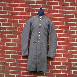 Abrigo de Vestir Estilo Americano de Época, Reproducción Tradicional Americana con Botones - Product Image 2