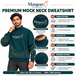 Sudadera Oversize de Cuello Alto de Secado Rápido 100% Algodón Felpa para Mujer, Estilo Urbano con Bordado Personalizable, Ecológica para Invierno - Product Image 6