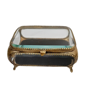 Caja de Almacenamiento de Joyas de Metal Vintage, Estilo Clásico, Organizador de Joyas Retro - Product Image 2