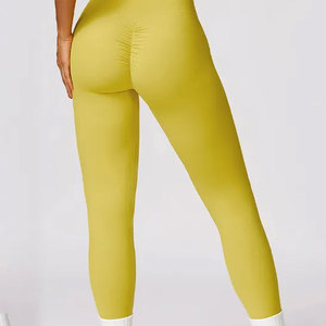 Ensemble de vêtements de yoga écologiques de qualité supérieure, 2 pièces, haut de sport à manches longues, tenue de sport, taille plus, ensembles de vêtements de yoga et de sport - Product Image 6