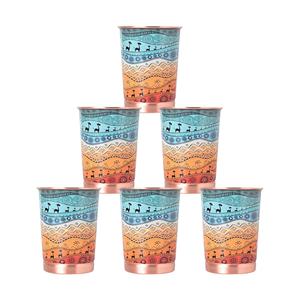 16 Oz Copper Moscow Mule <b>Mug</b> with Printed Design Finishing Manufacturer and Supplier From India - Product Image 2