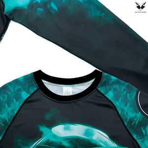 ซัพพลายเออร์ที่ดีที่สุด เสื้อแขนยาวสีดำล้วน คุณภาพสูงสุด ชุดออกกำลังกายกลางแจ้ง 3 ชิ้น แบบสวมใส่กระชับ - Product Image 6