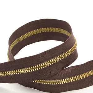 Sacs de rangement pour vêtements et pantalons à fermeture éclair en résine, lot de 3, très demandés #   5 #   Fermeture éclair durable à extrémité ouverte imitation métal - Product Image 2