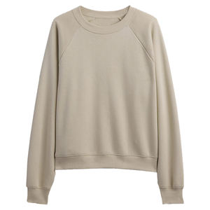 Sweat-shirt en coton doux vintage de haute qualité, sweat-shirt à col rond pour femme, sweat-shirt unisexe, sweat-shirts avec logo personnalisé, service OEM - Product Image 2