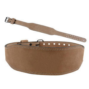 Cinturón de levantamiento de pesas de cuero PU personalizado, nuevo modelo 2027, en oferta, para powerlifting, con hebilla de cuero. - Product Image 1