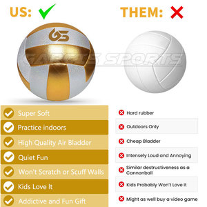 Servicio OEM, MOQ Bajo, Balón de Voleibol de Último Modelo, Balón de Voleibol Ligero en Oferta - Product Image 5