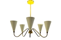 Lámpara Colgante de Techo de Metal Modelo METAL WAVE 10608 de Pure Lighting, Diseño Moderno de 900 mm, CE, Decoración del Hogar