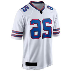 เสื้อครอปท็อปฟุตบอลแบบกำหนดเองสำหรับผู้หญิง คอวี เสื้อยืดครอปแบบอเมริกัน เสื้อครอปท็อปฟุตบอลผ้าตาข่ายแบบซับลิเมชั่น - Product Image 3