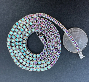 Elegante Collar Gargantilla para Mujer con Baño de Oro de 18K y Circonita Cúbica en Corte Baguette, Engaste Canal, Joyería de Fiesta, Cadena de Aleación de Zinc - Product Image 2