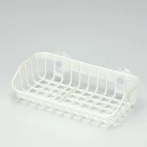 Inomata Plateau éponge à ventouse rose Étagères de salle de bain mignonnes - Product Image 1