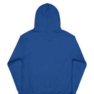 เสื้อฮู้ดปักลายสีน้ำเงินรอยัลพร้อมลายดาวสีทอง ดีไซน์ตัวอักษรกรีกอีพซิลอน พาย เสื้อสเวตเตอร์มีฮู้ดผ้าฟลีซสำหรับผู้หญิง - Product Image 5