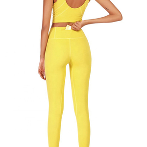 Ensemble de yoga pour femmes à séchage rapide, prix de gros, haute qualité, nouveau design élégant, avec logo personnalisé, en vente - Product Image 5