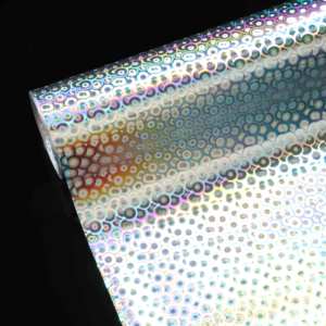 SHENGSHENG Holographic Matt Gold and Silver <strong>Foil</strong> New Trend Stamping <strong>Foil</strong> for Fabrics - Product Image 4