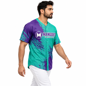 Maillot de baseball unisexe pour adultes, personnalisable, tailles S-3XL, en polyester, imprimé numériquement, respirant, avec numéros d'équipe, grandes tailles - Product Image 3