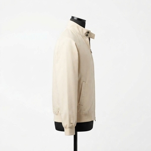 Veste Homme Personnalisée Légère Tissée Hiver Sportive Col Montant Logo Avant à Capuche Respirante Zippée - Product Image 2