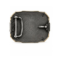 Boucles de ceinture au style moderne, construction de qualité, surface lisse et ajustement facile pour les ceintures et les accessoires de mode