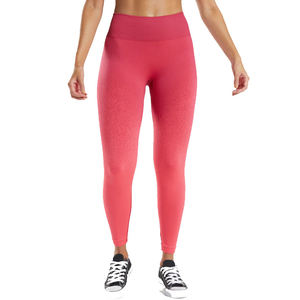 Leggings de Yoga Rosa Coral de Cintura Alta, Sin Costuras, Sólidos, Transpirables, para Mujer, Compresión, Gimnasio, Ropa Deportiva Personalizada - Product Image 2