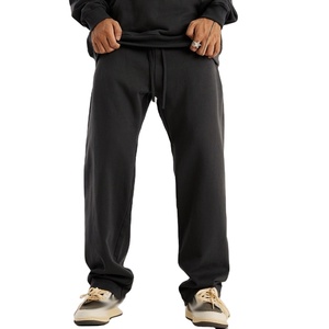 Pantalones Casuales de Alta Calidad para Hombre, Personalizados, 100% Algodón, con Bolsillos, Estilo Jogger, Cintura Elástica con Cordón, Lona Resistente, Corte Recto - Product Image 1