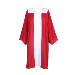 Robes de chœur avec étole de prêtre brodée assortie, Robes de chœur en gros pour les uniformes liturgiques de l'Église, Robes de vicaire, Robes de docteur, Robes de clergé - Product Image 1