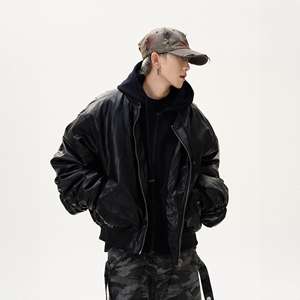 Customized Casual Wear <b>Men's</b> Varsity <b>Jackets</b> with Stand Collar Premium Quality <b>Men</b> <b>Baseball</b> <b>Jacket</b> Available in Different Colors - Product Image 1