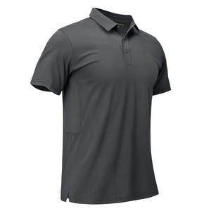 Camisas de Golf Casuales Lisas de Alta Calidad para Hombre al por Mayor, Camisetas Polo de Algodón Lisas de Manga Larga 100% Algodón - Product Image 2
