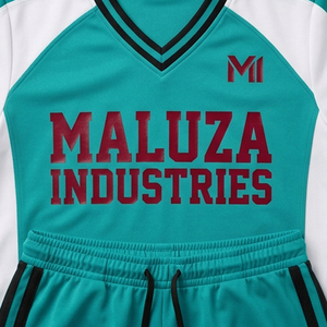 ชุดเชียร์ลีดเดอร์ระดับโปร แบบสั่งทำพิเศษ พิมพ์ลายแบบซับลิเมชั่น สำหรับการแสดงเชียร์ลีดเดอร์ในการแข่งขัน - Product Image 4