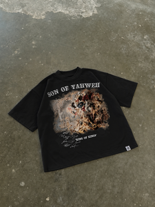 Custom Oversized <b>Graphic</b> T Shirt Men 100% Cotton Streetwear <b>Vintage</b> Washed Printed Loose Fit Premium OEM ODM <b>Tee</b> - Product Image 2
