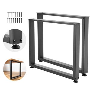 Patas para Muebles de Hogar Resistentes de 29.5'' de Alto x 35.4'' de Ancho, Diseño Modular Cuadrado de Acero, Fácil Montaje, Carga Máxima de 2204 Libras - Product Image 1