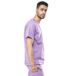 Vente en gros de blouses d'hôpital personnalisées avec logo pour garçons, uniformes médicaux pour hommes, blouses d'infirmier, uniformes bleu marine pour hommes - Product Image 2