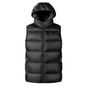 Gilet matelassé sans manches pour homme, poids lourd, isolé, imperméable, écologique, respirant, rembourré en coton, pour activités de plein air, randonnée, voyage - Product Image 6