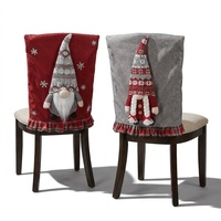 Housses de chaise de Noël en coton en gros pour usine - Faits main en peluche - Fournitures de fête classiques et festives