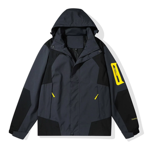 Custom Waterproof Windbreaker <b>Jacket</b> Men Oversized Streetwear Lightweight <b>Techwear</b> Outdoor Sports Outerwear - Product Image 5