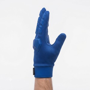 Professional American Football Goal Keeper Gloves with Finger Save Support Breathable Mesh and Strong Ball Handling - Product Image 4