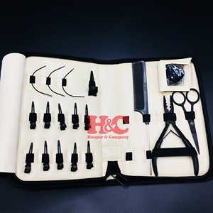 New Commercial Use Stainless Steel Hair <b>Extension</b> Pliers Kit with <b>Micro</b> Bead Pulling Loop Mini Hair <b>Extension</b> Tools Kit - Product Image 4