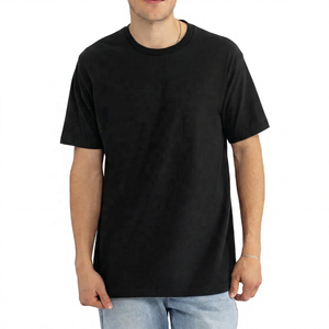 <b>Men's</b> <b>Burgundy</b> Short Sleeve O-Neck Formal T-<b>Shirt</b> Regular Fit Jersey Polyester/Cotton Printed Anti-Wrinkle Quick Dry - Product Image 4