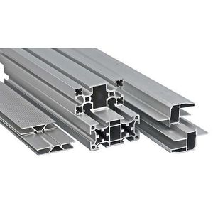 โปรไฟล์อะลูมิเนียมอัลลอย 6063-T5 รูปตัว T วัสดุโครงสร้างอุตสาหกรรม - Product Image 6