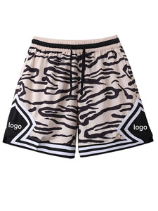 Shorts en mesh pour hommes de haute qualité, séchage rapide, respirants, best-sellers, 100% polyester, shorts de basket-ball personnalisés en mesh - Product Image 6