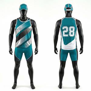 Uniformes de course personnalisés pour équipe, manches courtes, uniformes d'entraînement professionnels pour compétition, vêtements de sport pour hommes et femmes - Product Image 4